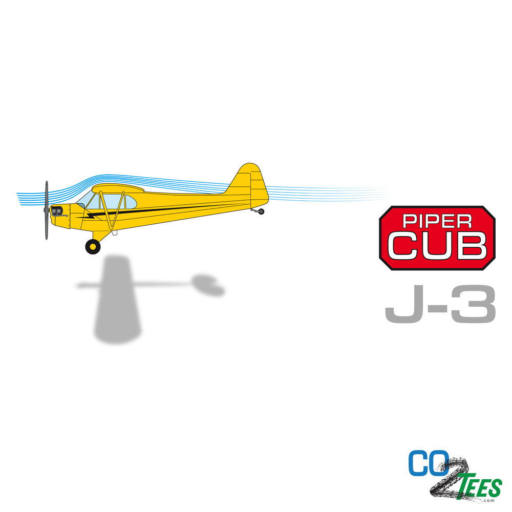 Piper Cub Airplane Mug