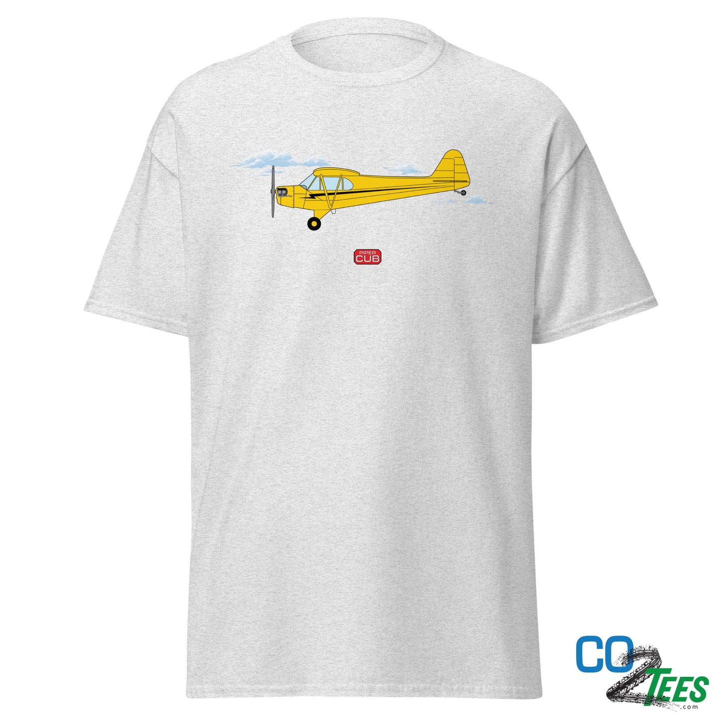 Piper Cub J-3 Clouds T-shirt