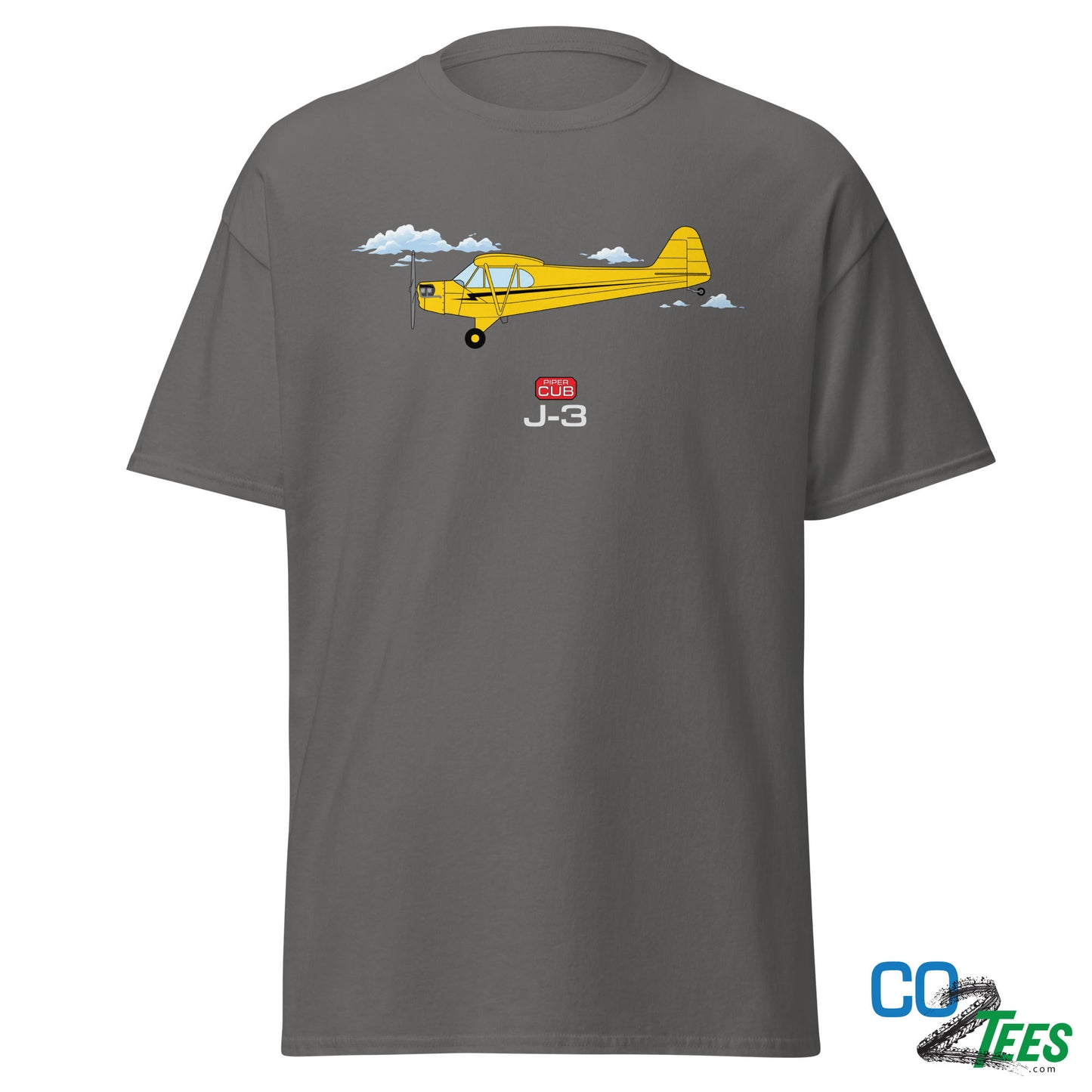 Piper Cub J-3 Clouds T-shirt