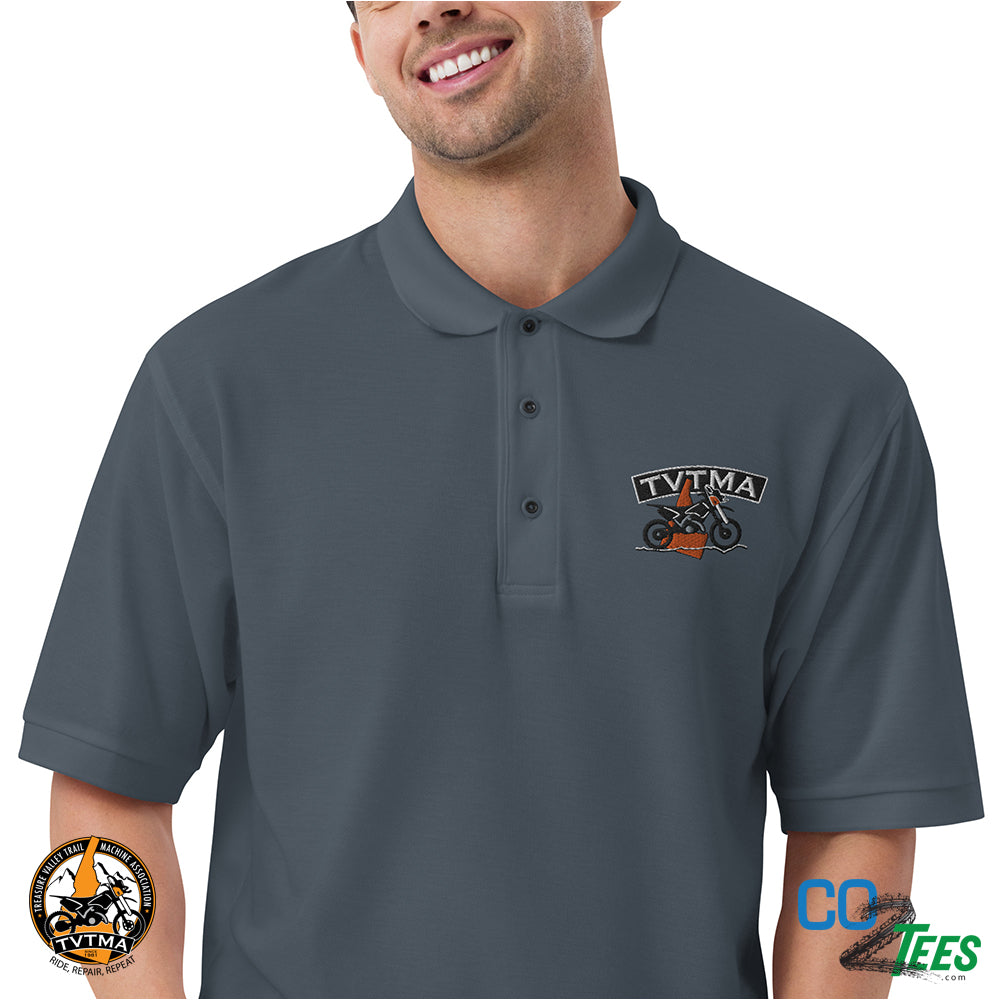TVTMA Embroidered Men's Premium Polo