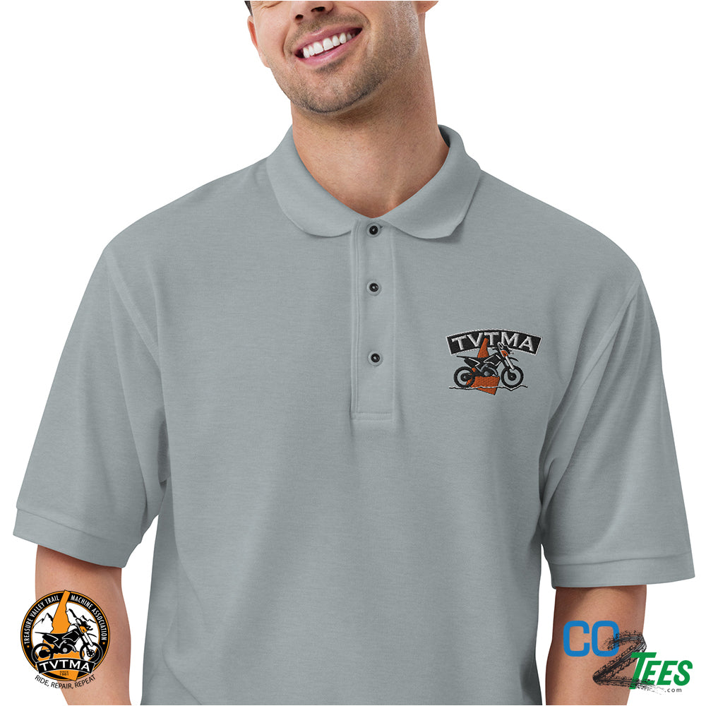 TVTMA Embroidered Men's Premium Polo