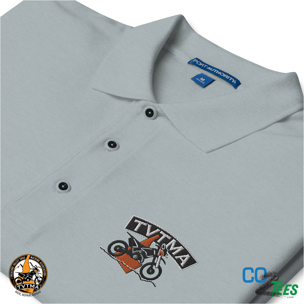 TVTMA Embroidered Men's Premium Polo
