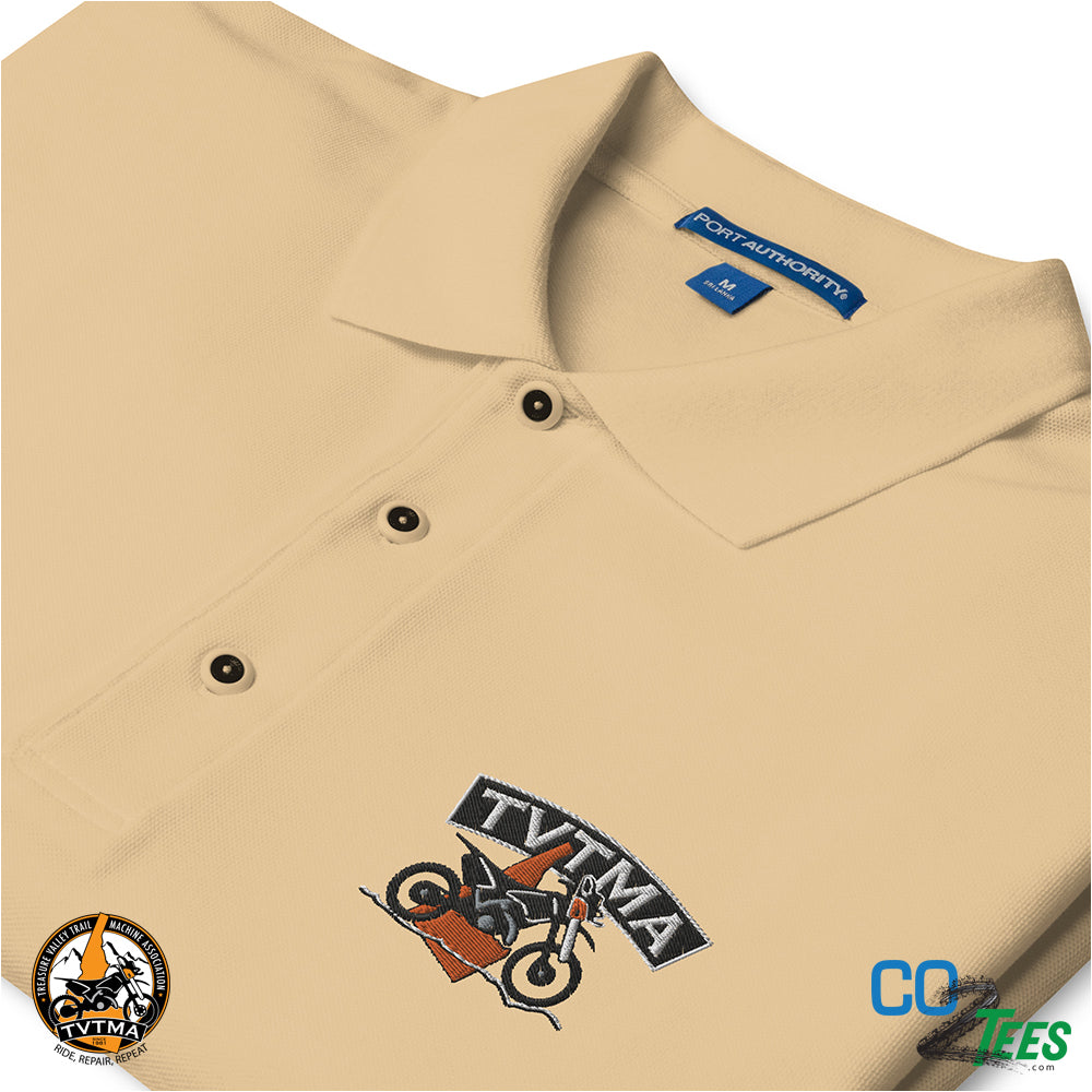 TVTMA Embroidered Men's Premium Polo
