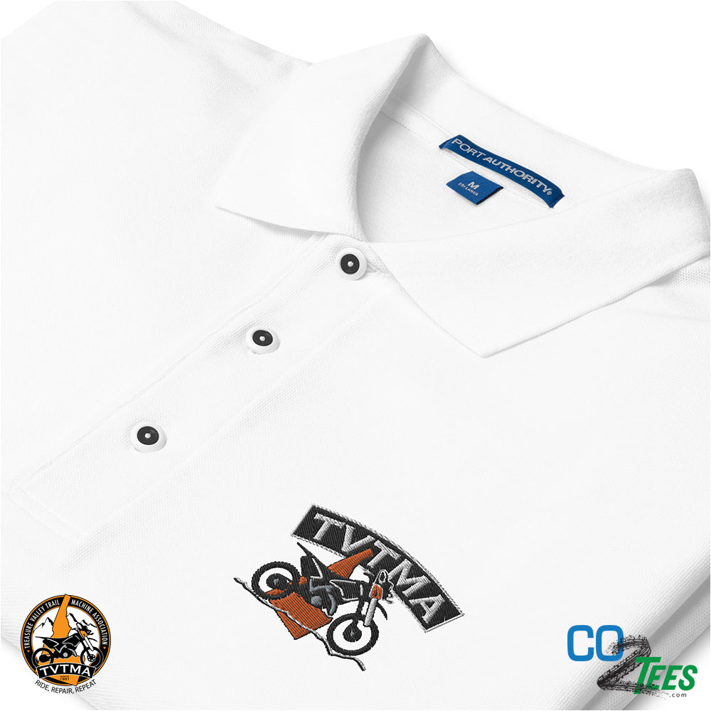 TVTMA Embroidered Men's Premium Polo