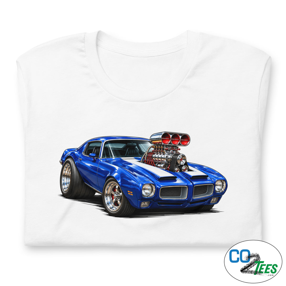 Pontiac Firebird Blown American Muscle Car Roth Inspired T-shirt