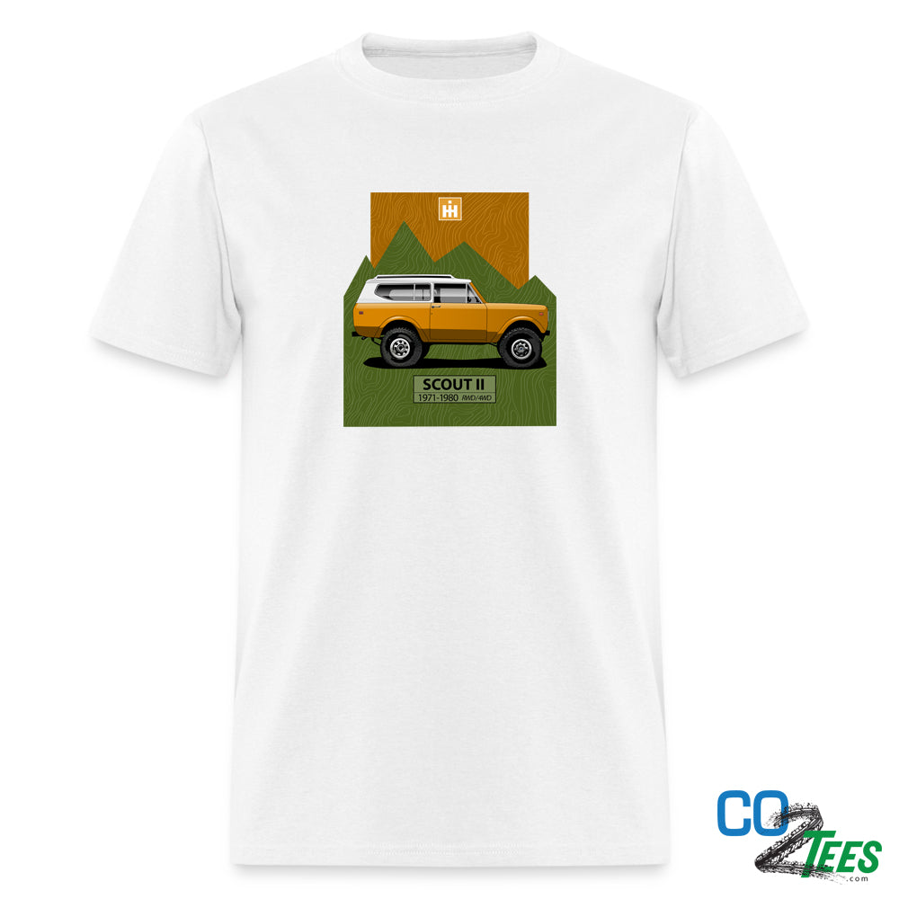 International Scout II Orange Truck Mens T-shirt