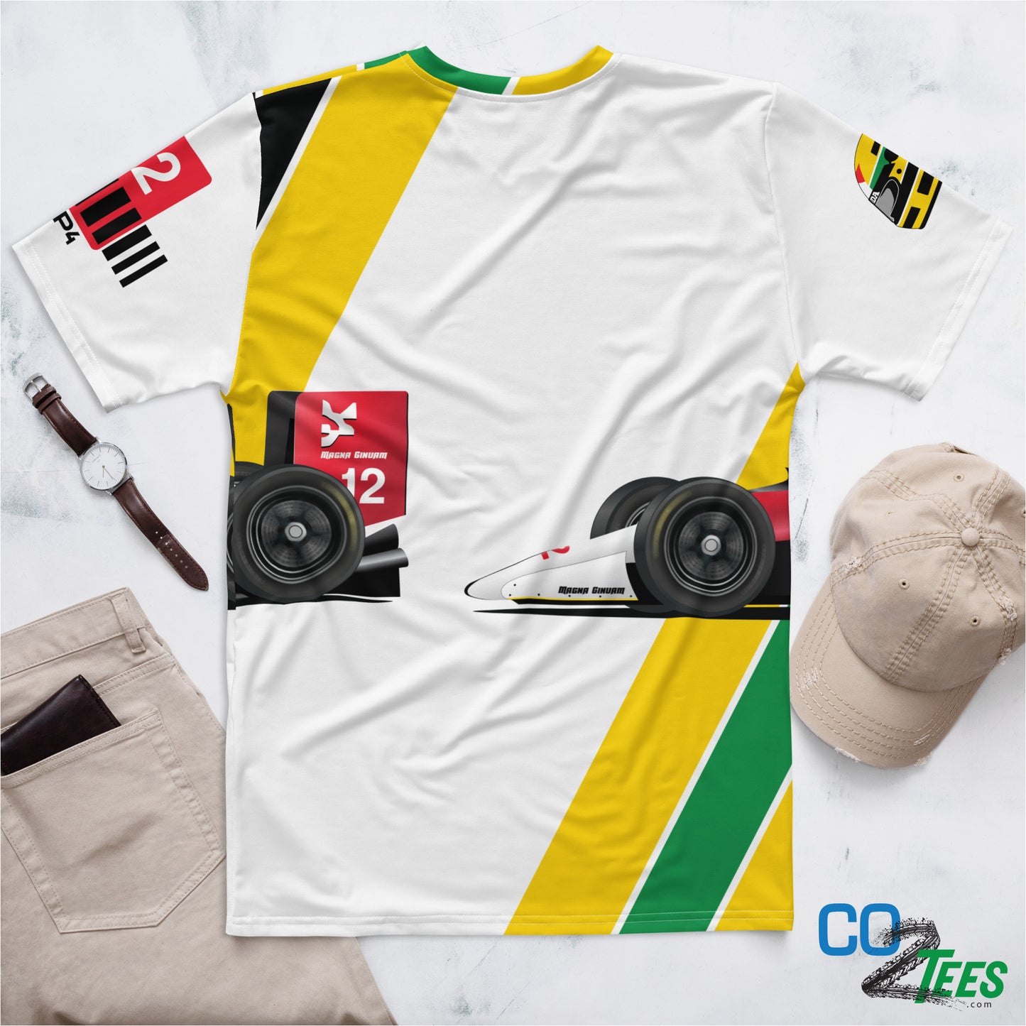 Senna All Over Print Men's T-shirt