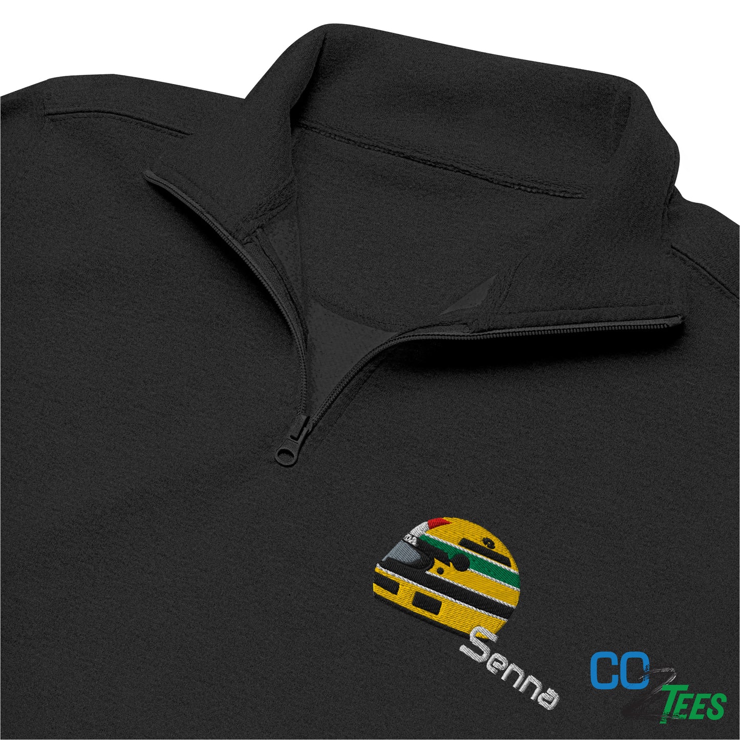 Senna F1 Helmet Fleece Pullover