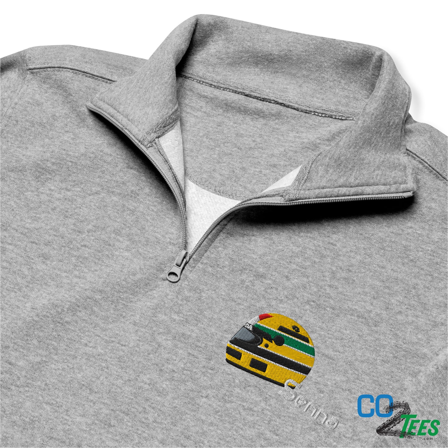 Senna F1 Helmet Fleece Pullover