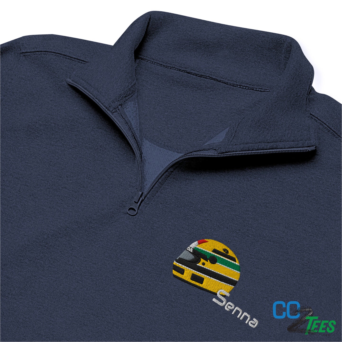 Senna F1 Helmet Fleece Pullover