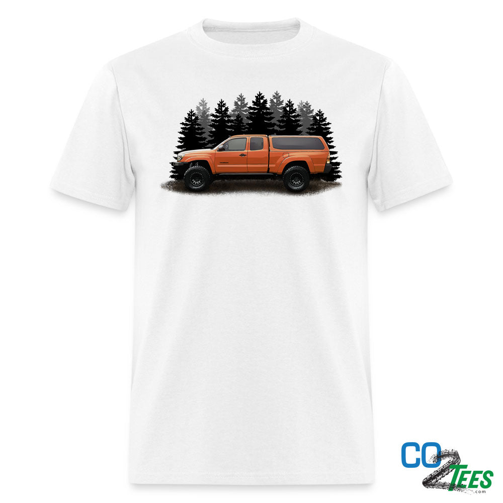 Tacoma Woods Orange Truck 4x4 Off-road TRD