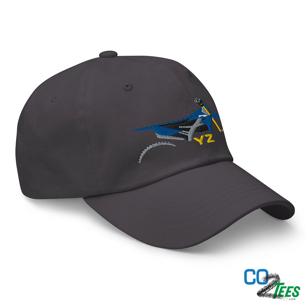 Yamaha YZ Motocross Dirtbike Embroidered Baseball Cap