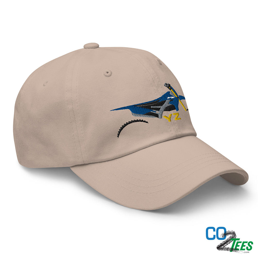 Yamaha YZ Motocross Dirtbike Embroidered Baseball Cap