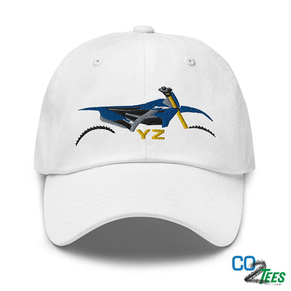Yamaha YZ Motocross Dirtbike Embroidered Baseball Cap