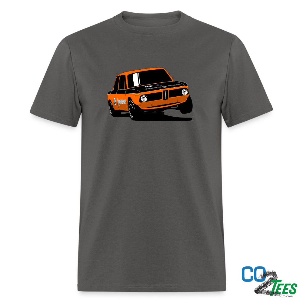 BMW 2002 Racing Jagermiester Charcoal T-Shirt CO2 Tees