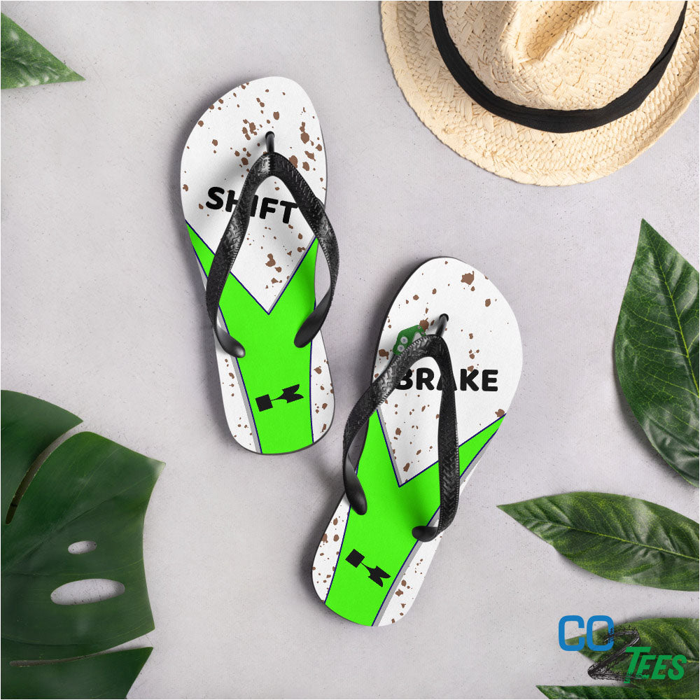 Green Flip-Flops