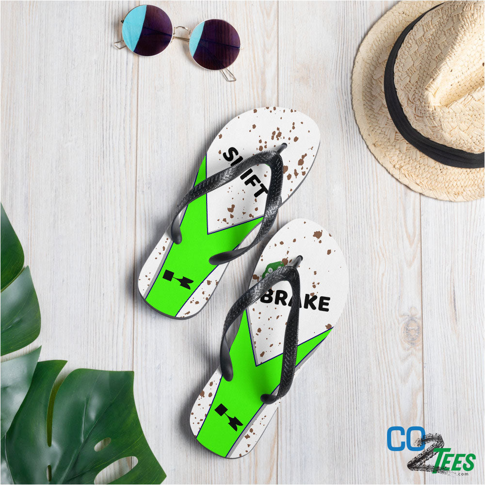Green Flip-Flops