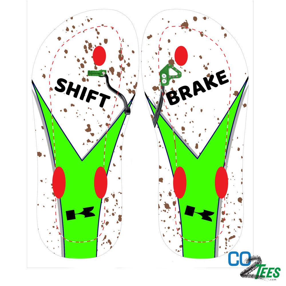 Green Flip-Flops
