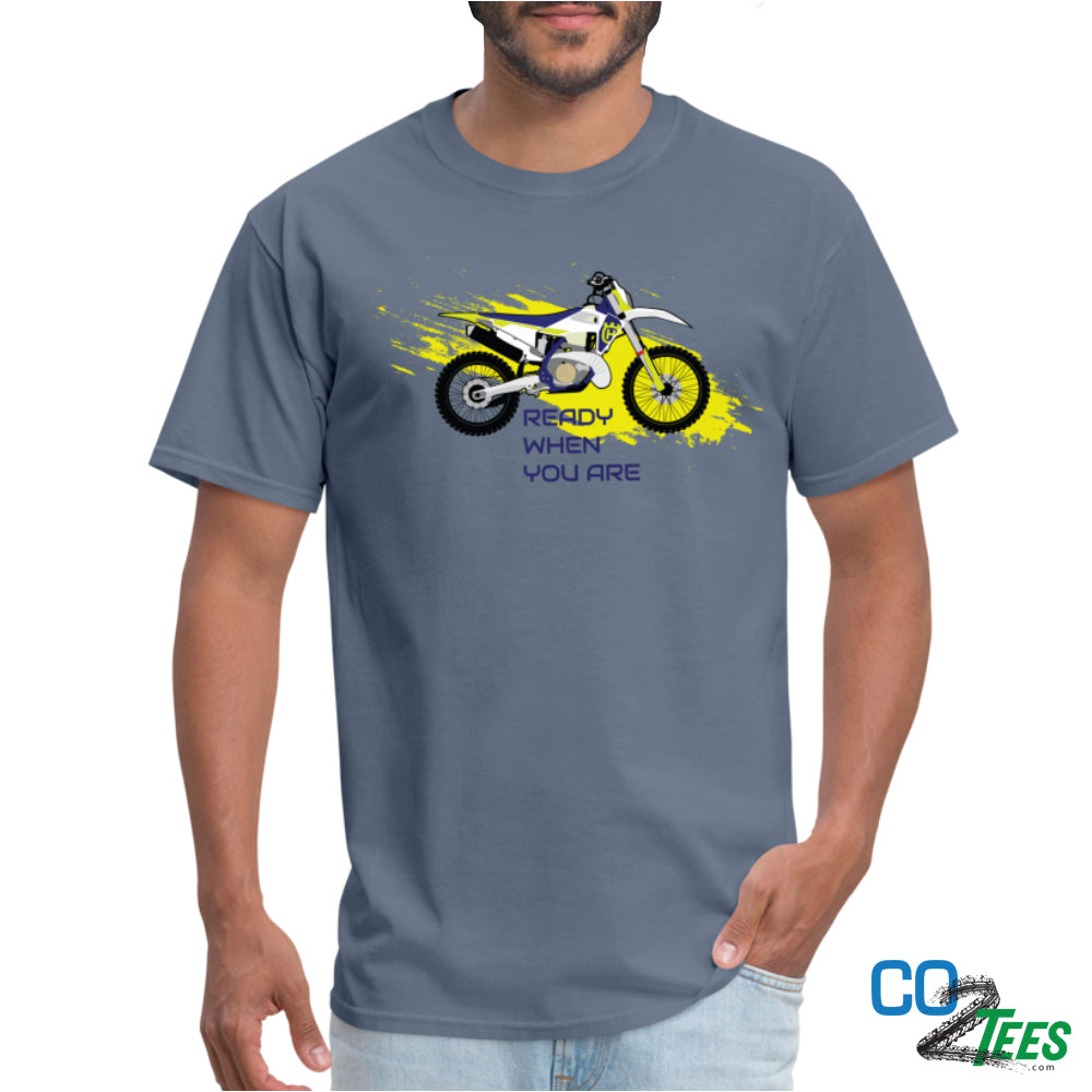 Huski Ready When You Are Unisex Classic T-Shirt
