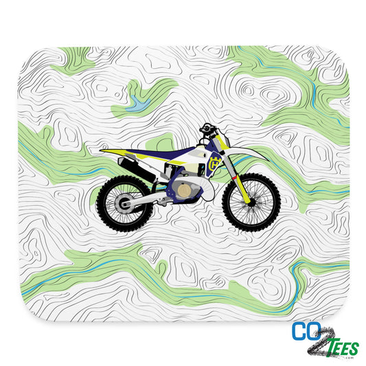 Husqvarna Topo Mouse Pad CO2 Tees