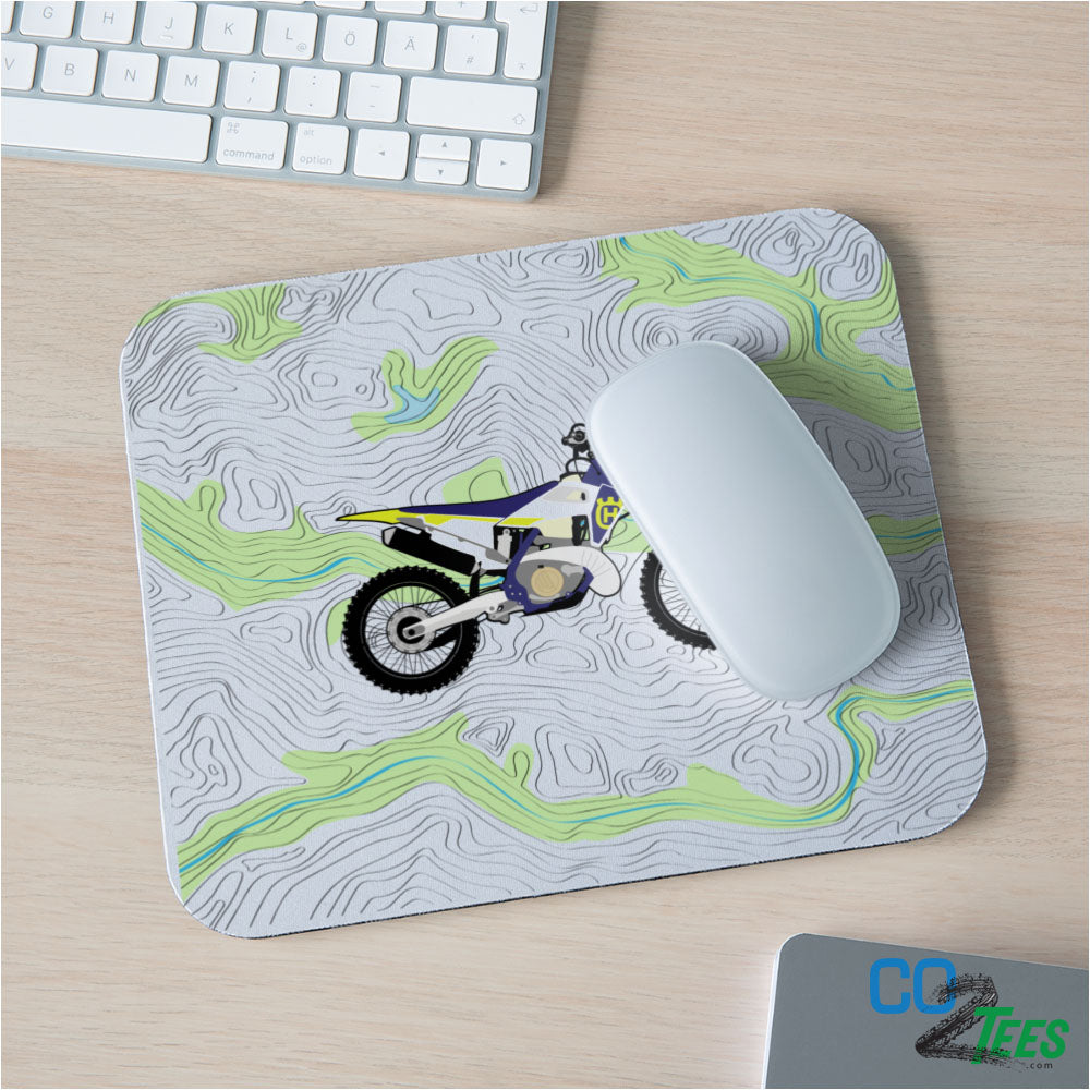 Husqvarna Topo Mouse Pad CO2 Tees