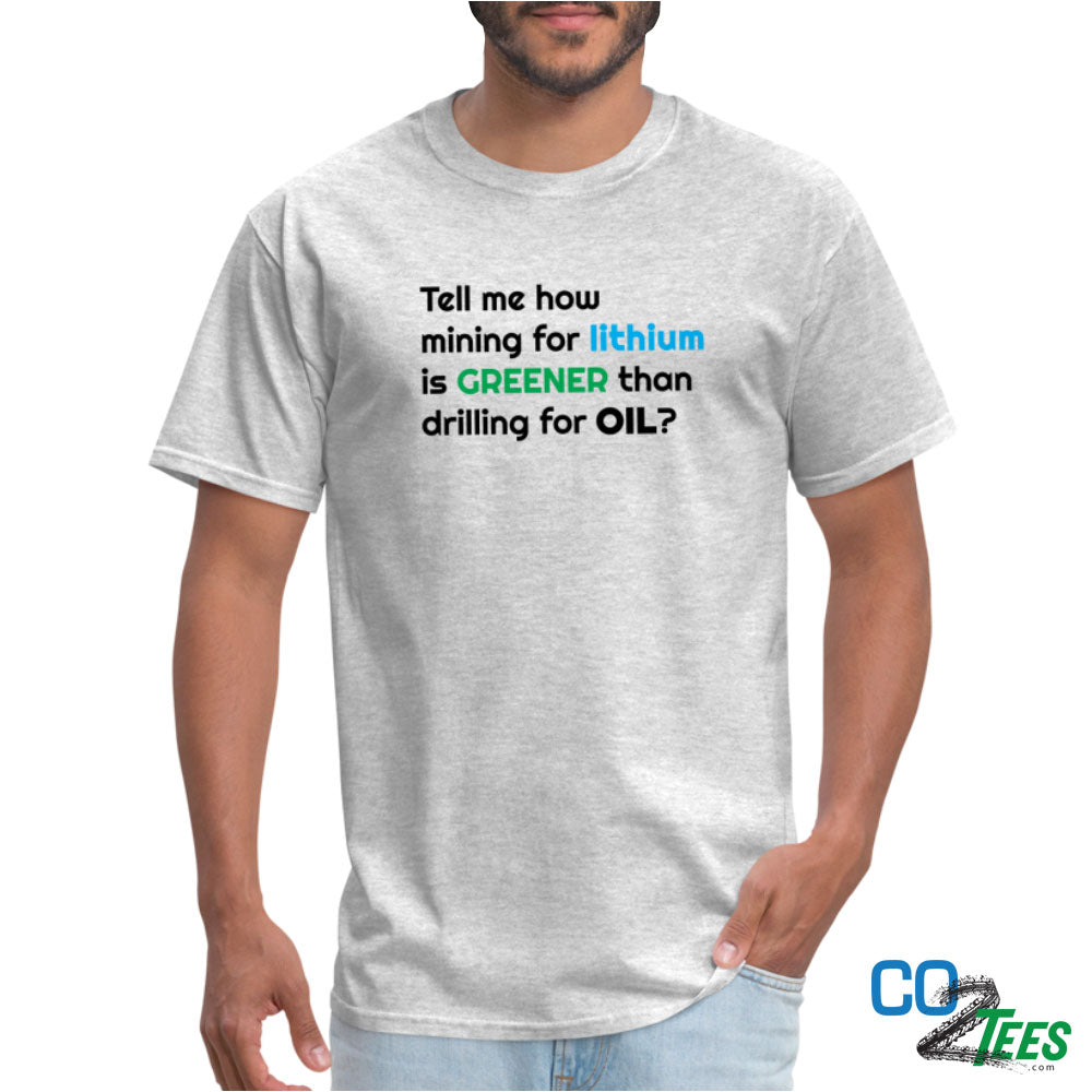 Lithium is Greener Unisex Classic T-Shirt