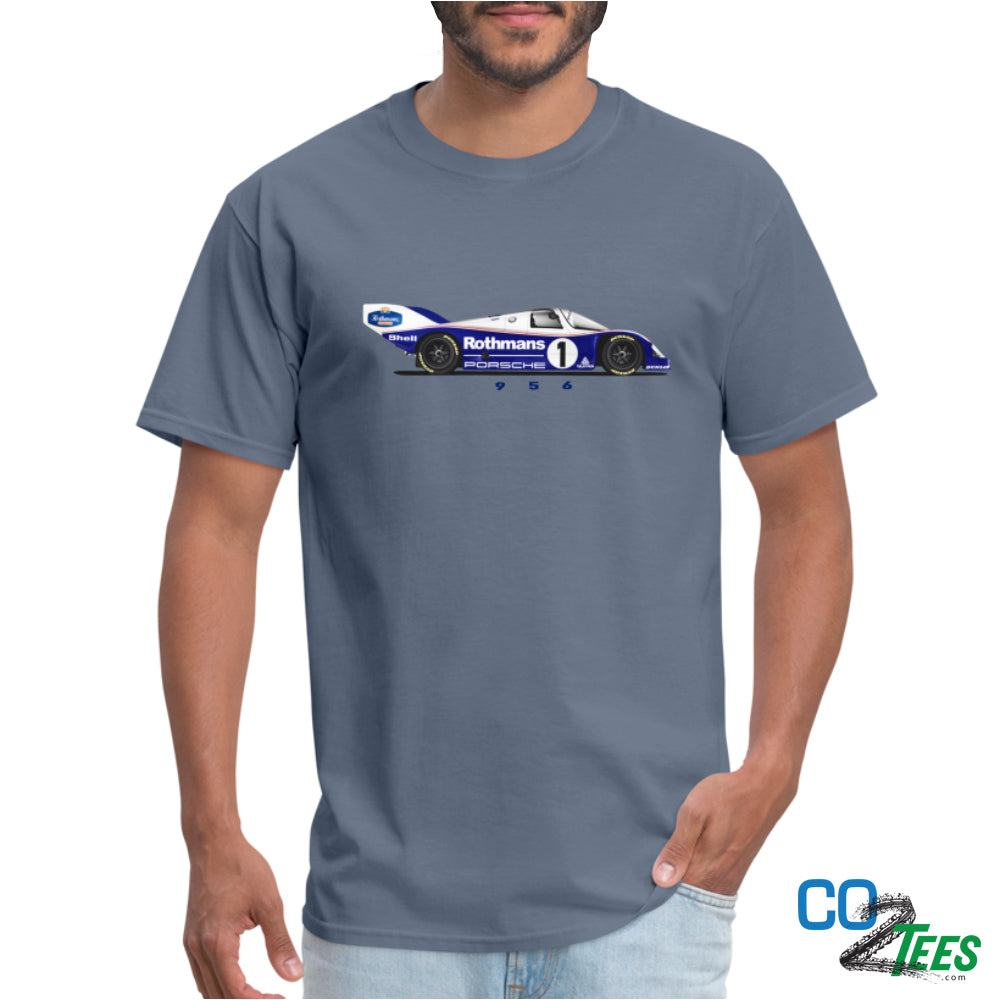 Rothmans Porsche 956 No.1 Unisex Classic T-Shirt in Multiple Colors