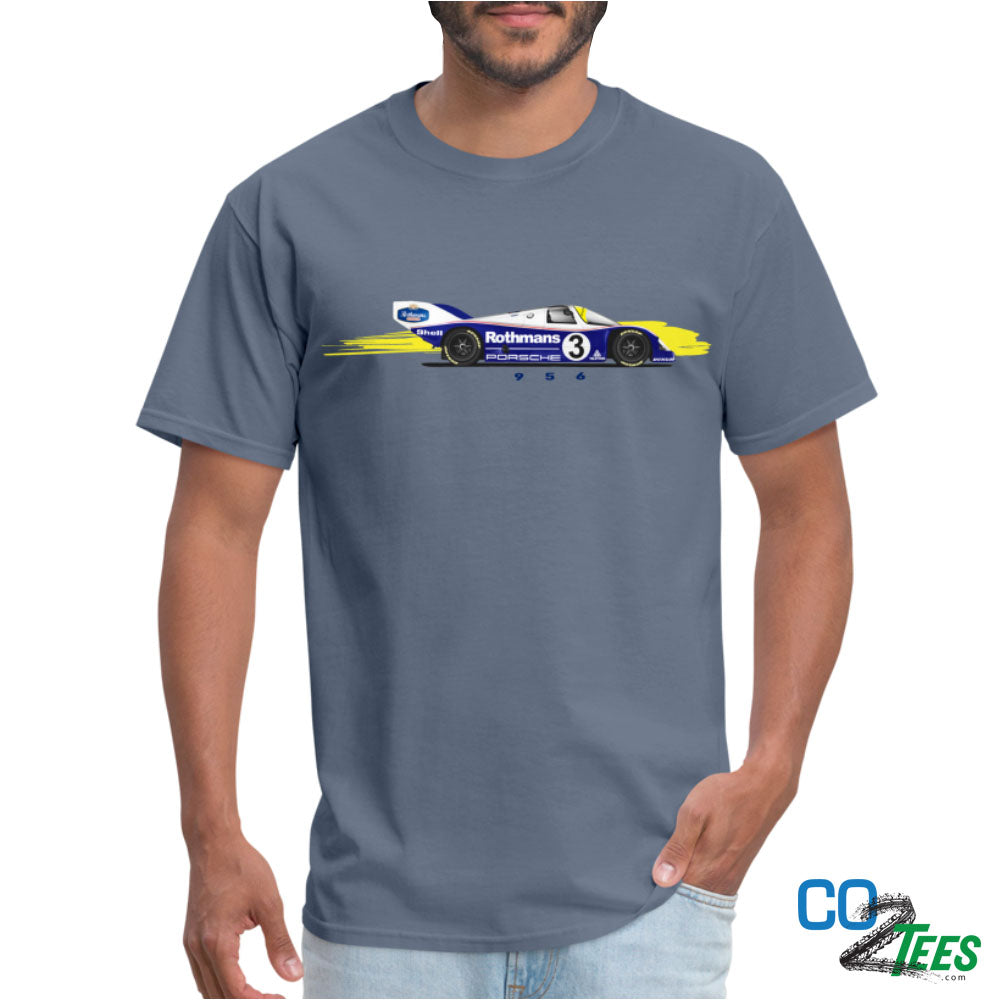 Rothmans Porsche 956 No. 3 Unisex Classic T-Shirt