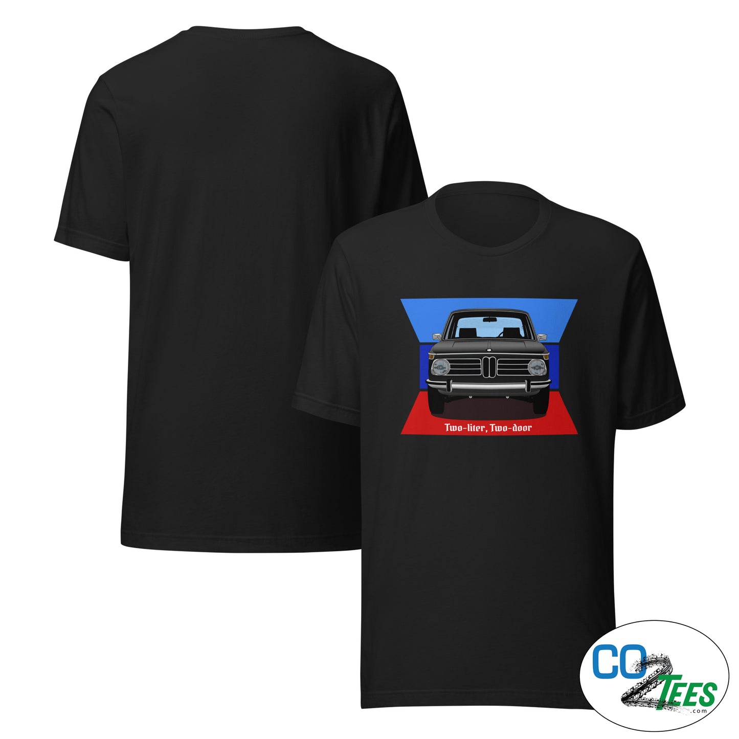 BMW 2002 tii Classic Black T-shirt