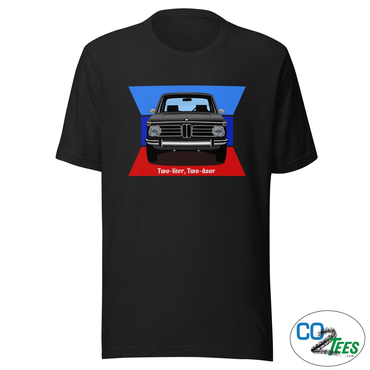 BMW 2002 tii Classic Black T-shirt