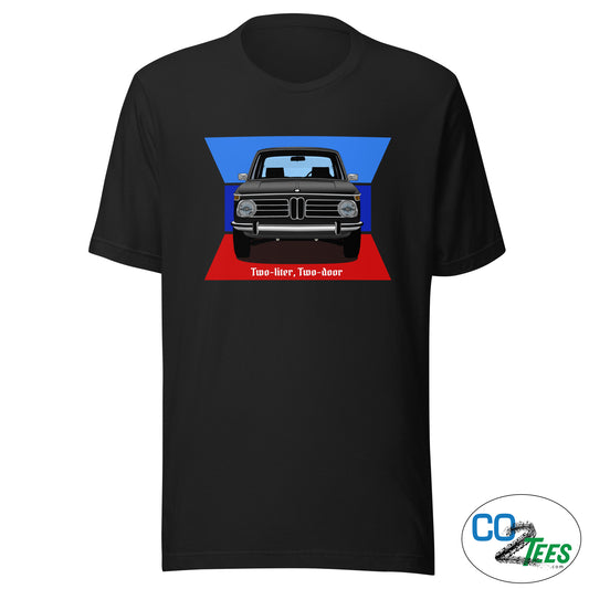 BMW 2002 tii Classic Black T-shirt