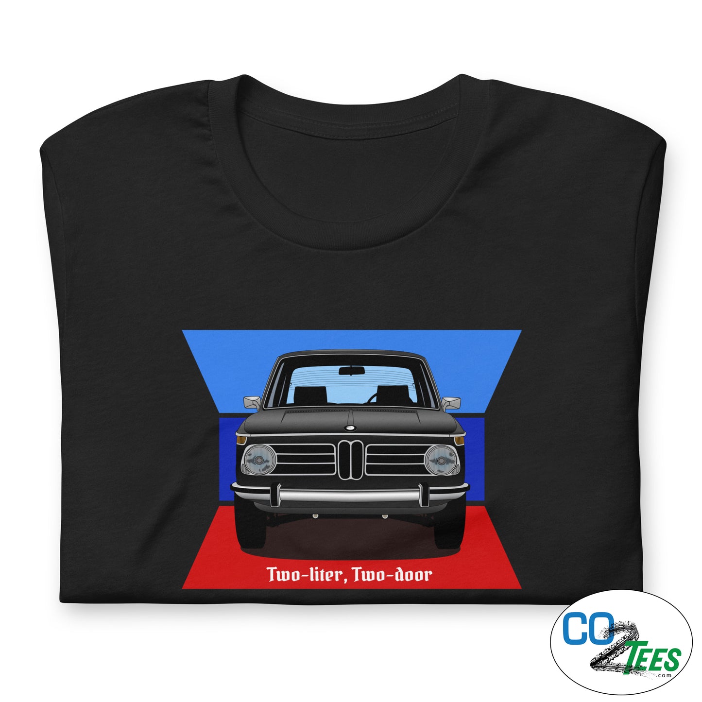 BMW 2002 tii Classic Black T-shirt