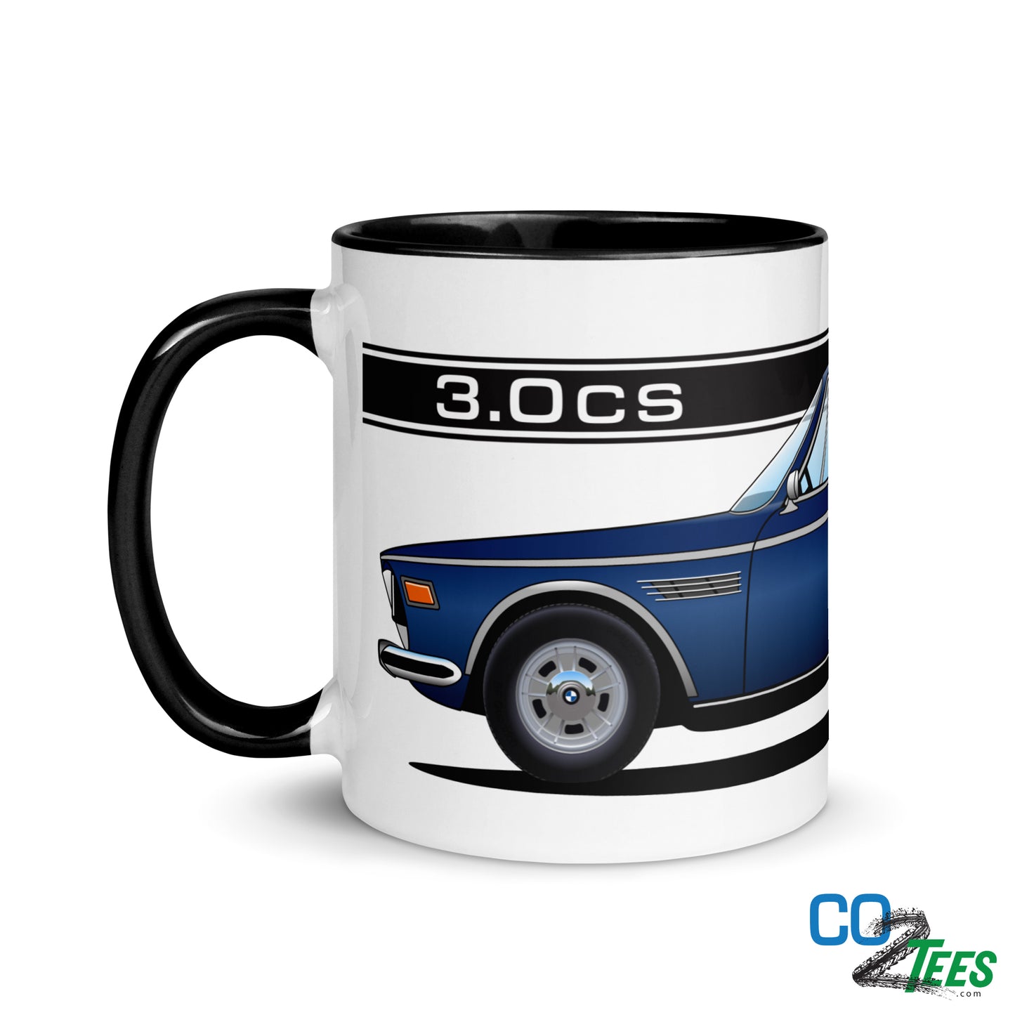 BMW 3.0 Atlantic Blue Coupe Coffee Mug