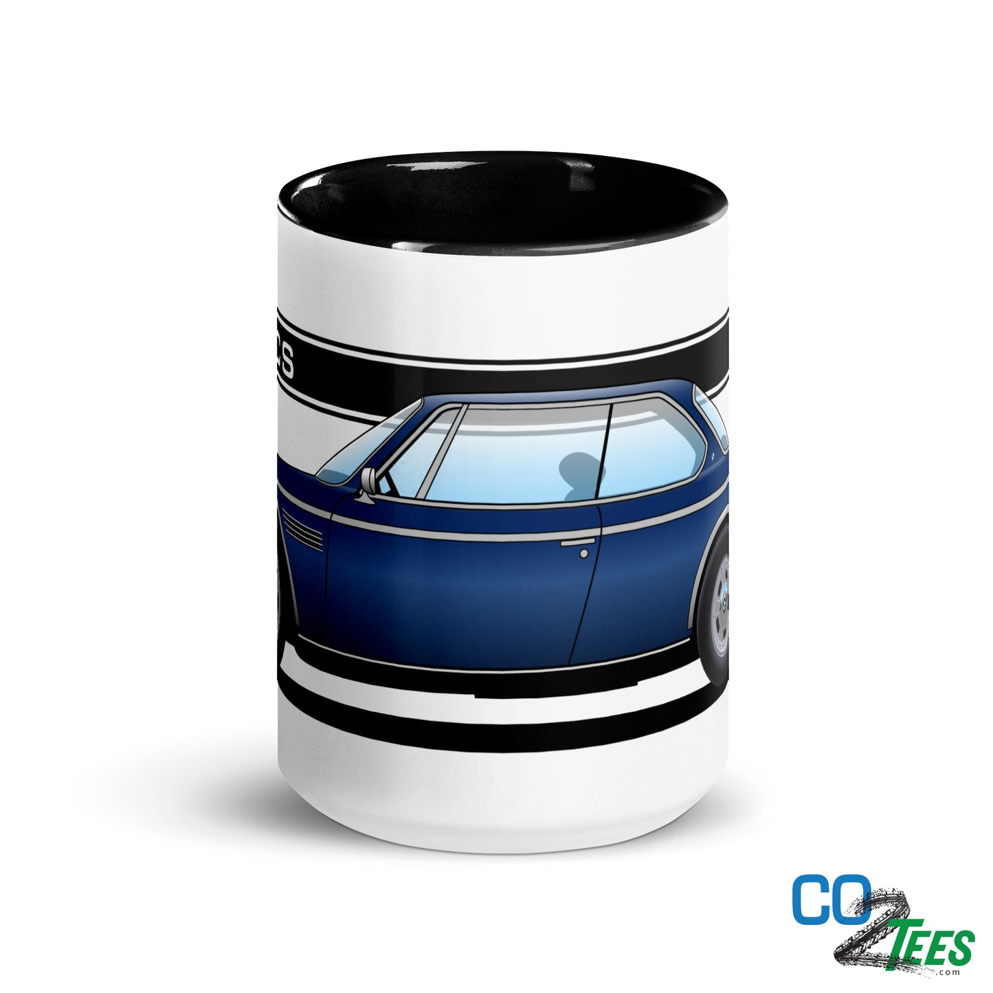 BMW 3.0 Atlantic Blue Coupe Coffee Mug