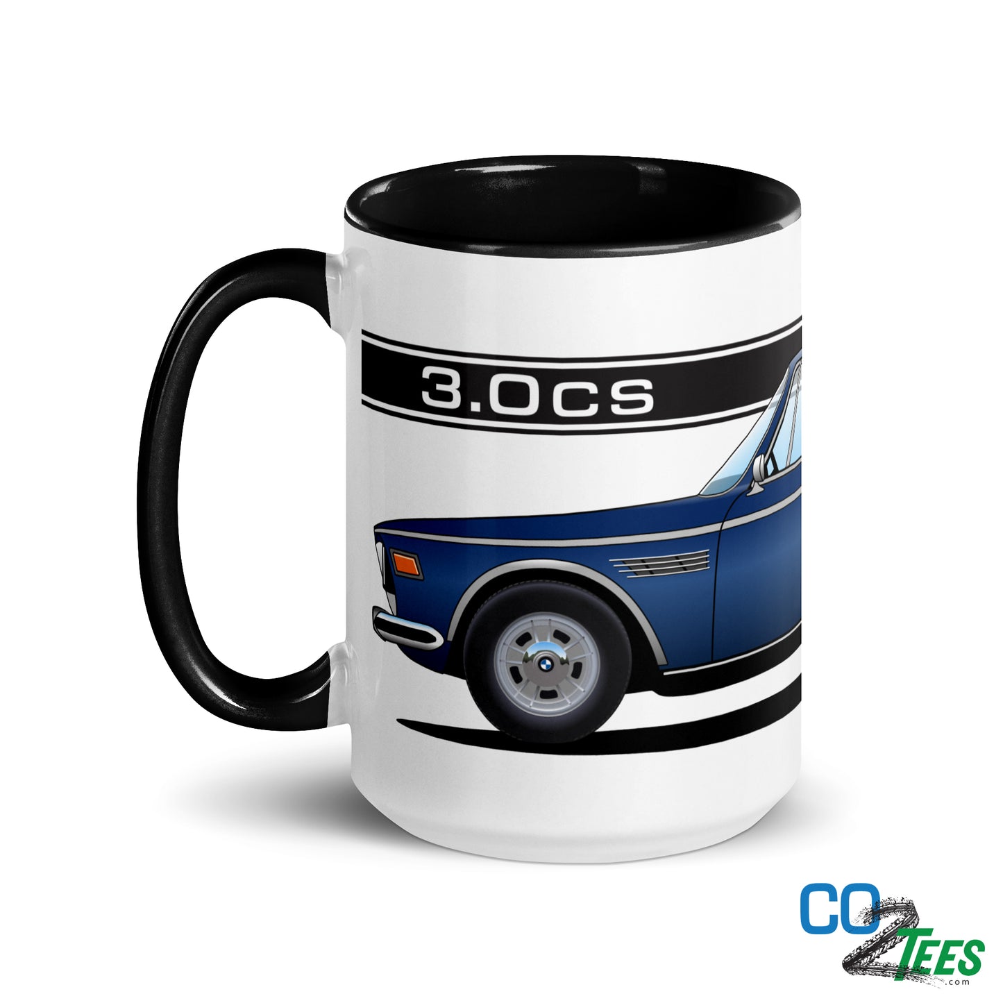 BMW 3.0 Atlantic Blue Coupe Coffee Mug