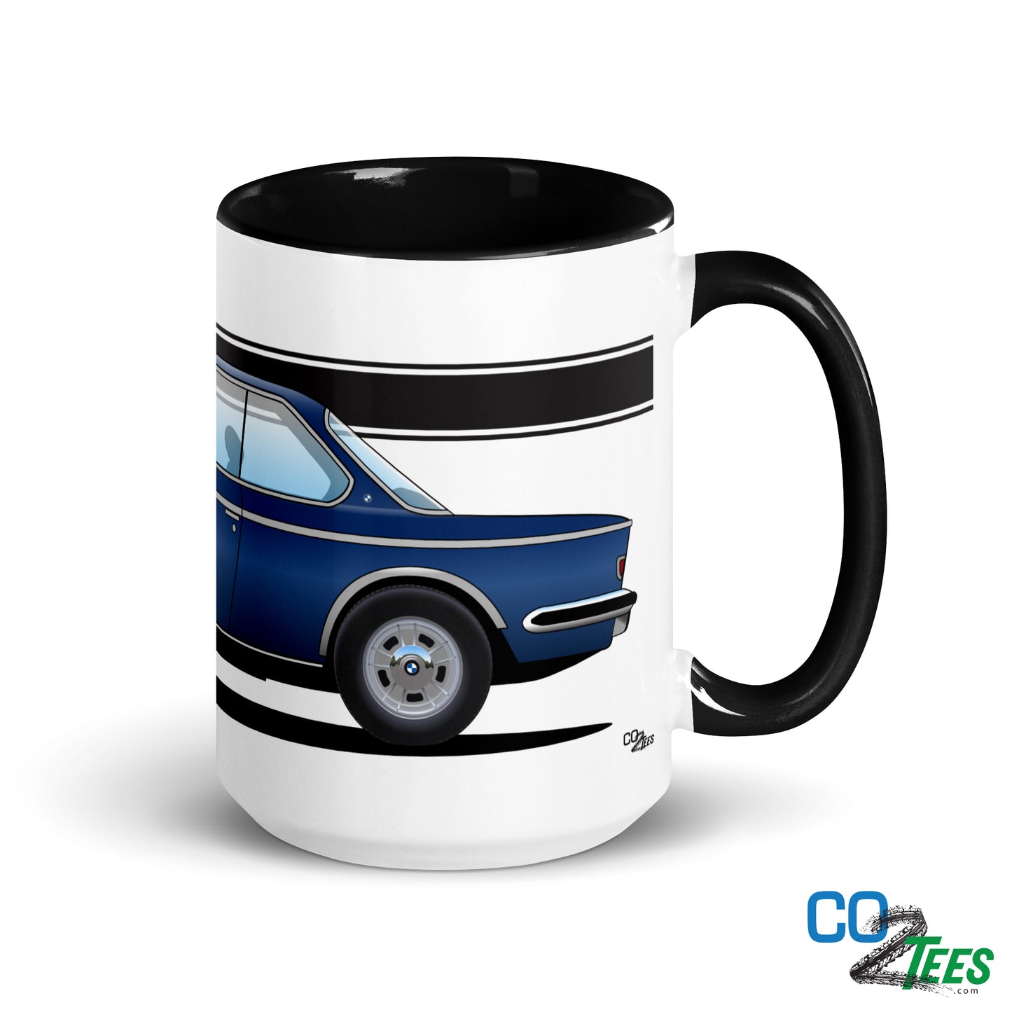 BMW 3.0 Atlantic Blue Coupe Coffee Mug