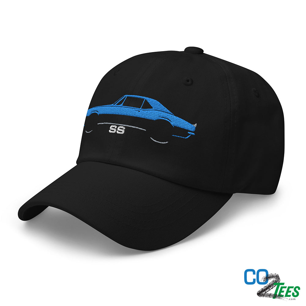 60's Chevy Camaro SS Embroidered Black Cap