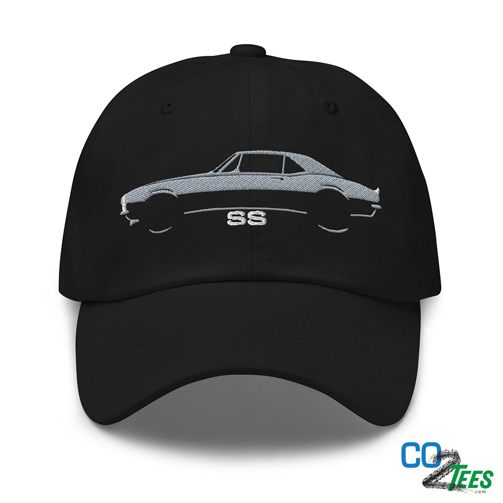 60's Chevy Camaro SS Embroidered Black Cap