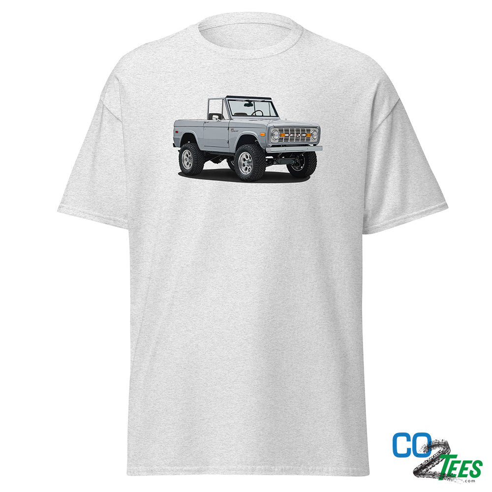 75 Grey Ford Bronco T-shirt