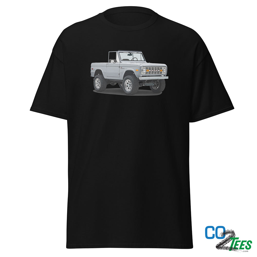 75 Grey Ford Bronco T-shirt