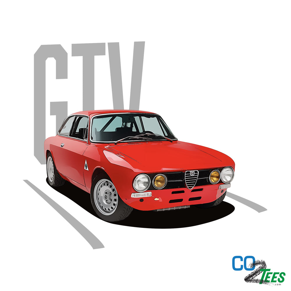 Red Alfa Romeo GTV, GTA, GT