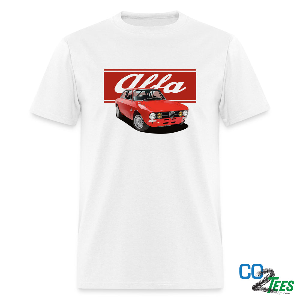 Red Alfa Romeo GTV, GTA, GT, Giulia