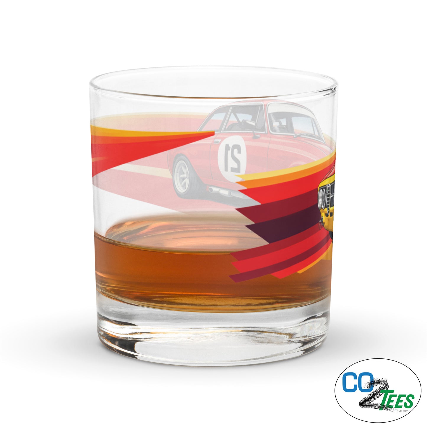 Alfa Romeo GTV Whiskey Rocks Glass