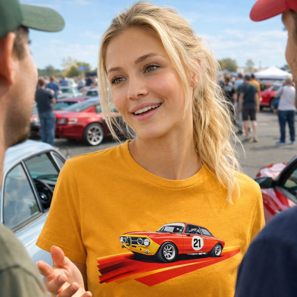 Alfa Romeo Race GTV, GTA, GT, Giulia T-shirt