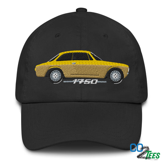 Alfa Romeo 1750 Amber GTV Embroidered Baseball Cap