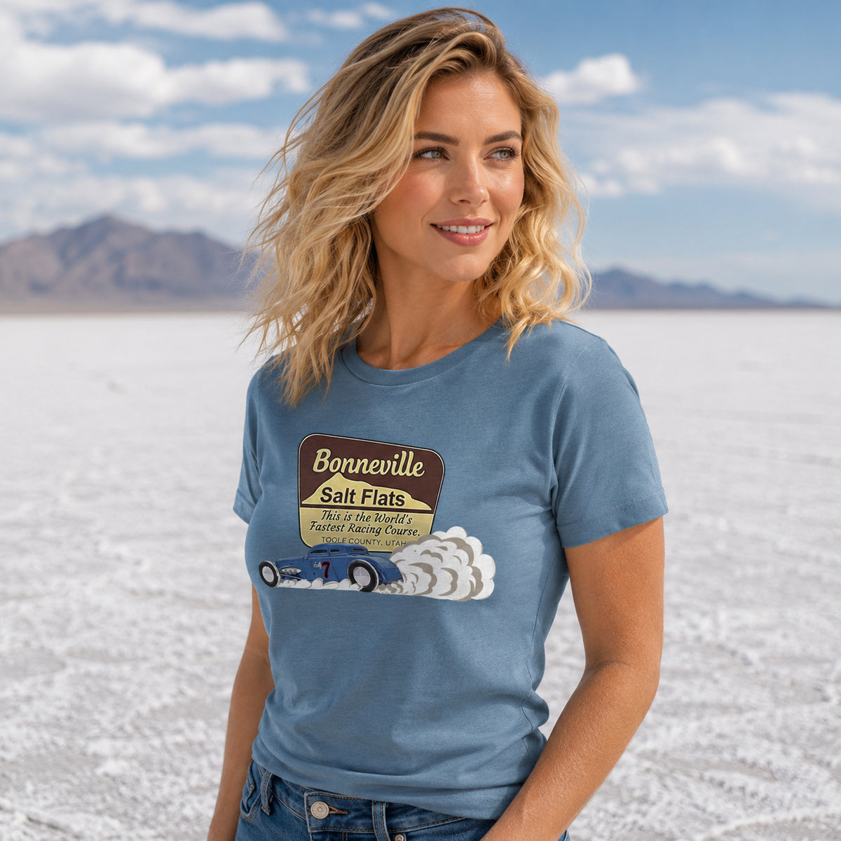 Bonneville Salt Flat Racing T-shirt