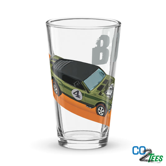 Olive Boss Redline Shaker Pint Glass