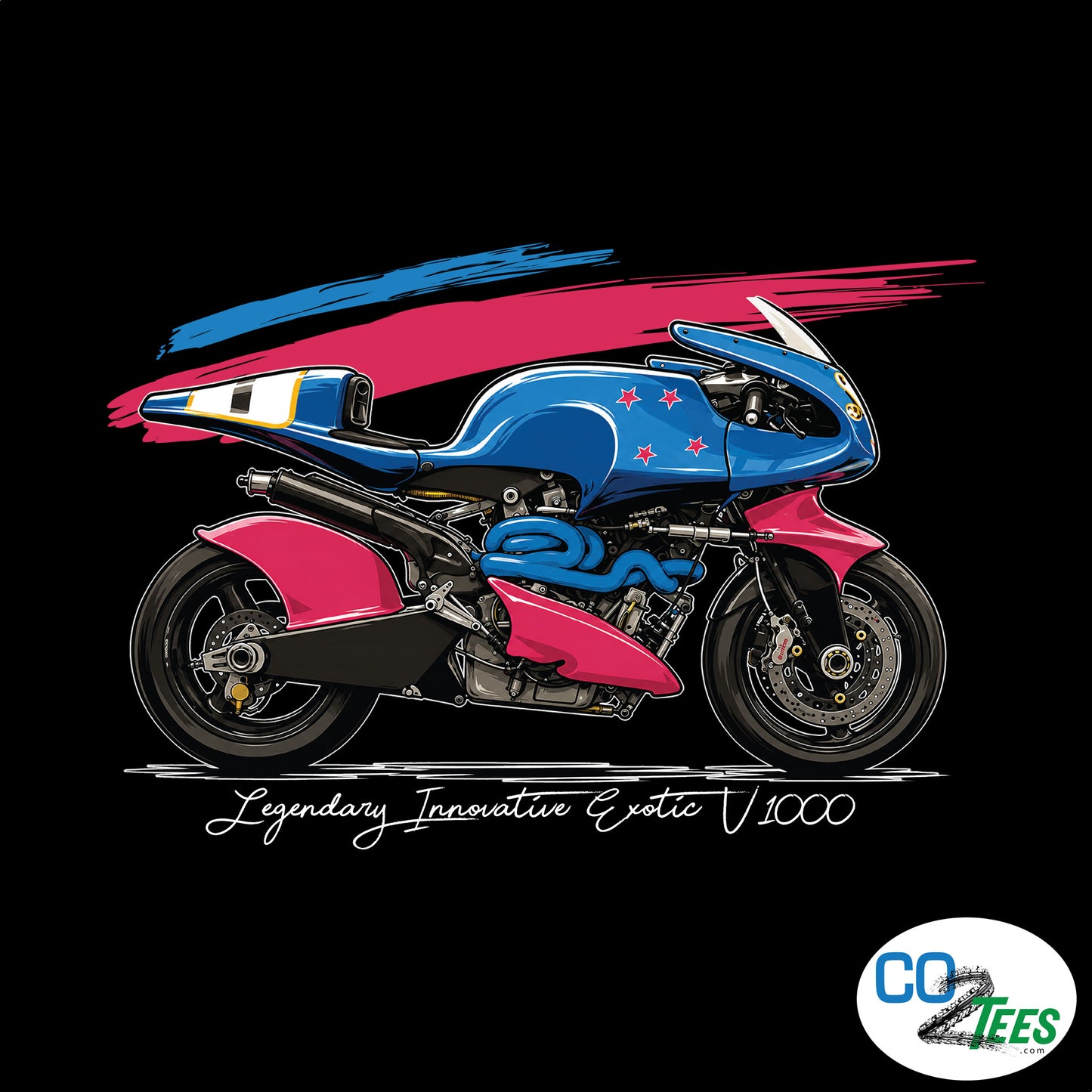 Britten GP Race Bike Legendary T-shirt