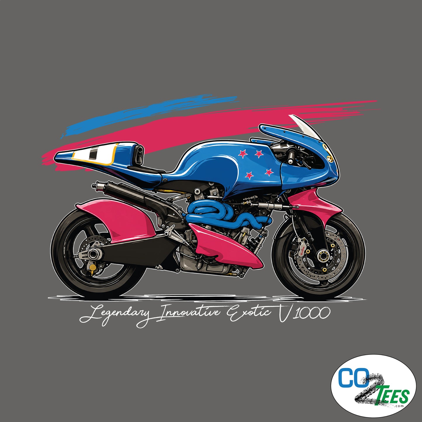 Britten GP Race Bike Legendary T-shirt