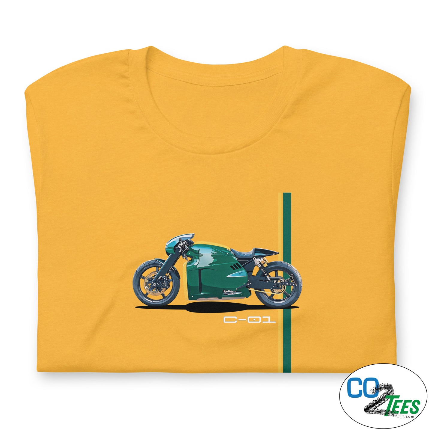Lotus C-01 Cafe Racer Motorcycle T-shirt